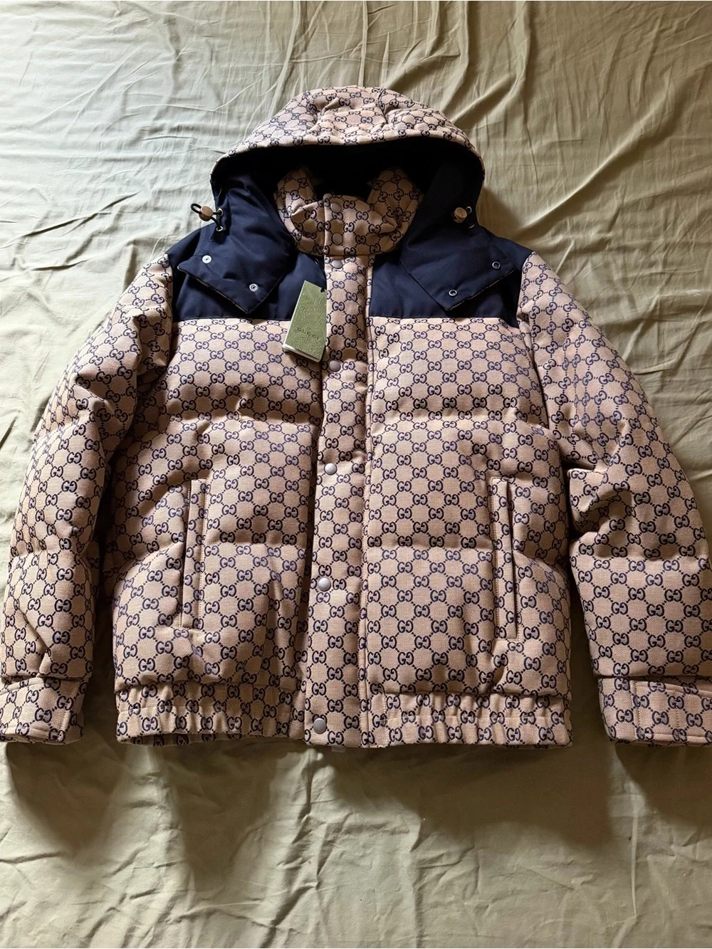 Gucci GG Canvas Down Jacket